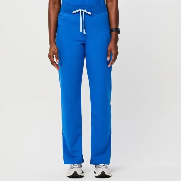 FIGS Livingston, Royal Blue - high waisted! XS, petite - Picture 1 of 1